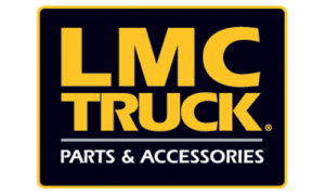 LMC Truck logo and link